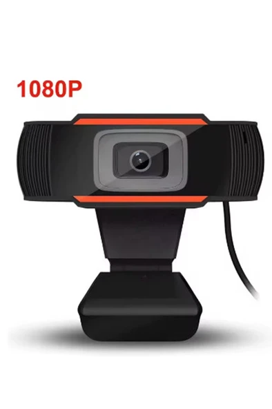 WebCam Orjınal 1080p Konferans Kamera Dahili Mikrofon Chat Görüntülü Sohbet Yayın Kamerası HD Video - 3