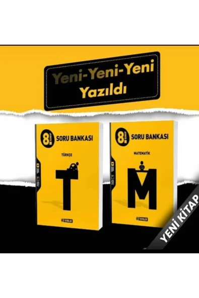Hız Yayınları 2021-2022 Baskı ! Lgs 8. Sınıf Türkçe + Matematik Soru Bankası Seti ürün görseli