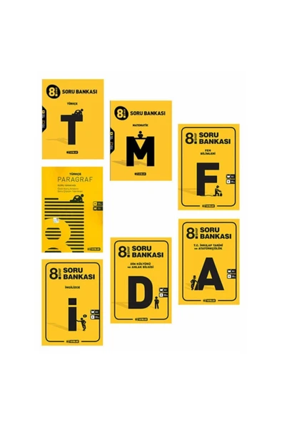 Hız Yayınları Hız Yayınları 8. Sınıf Tüm Dersler Soru Bankası Seti 2022 ürün görseli