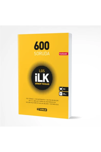 Hız Yayınları Hız 600 Soruda Lgs Ilk Dönem Tekrarı ürün görseli
