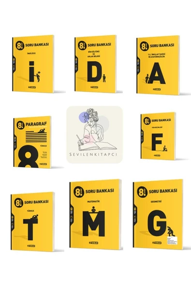 Hız Yayınları HIZ YAYINLARI 8.SINIF 8 KİTAP SET SORU BANKASI 2024 YENİ MÜFREDAT (SÜPRİZ HEDİYELER) ürün görseli