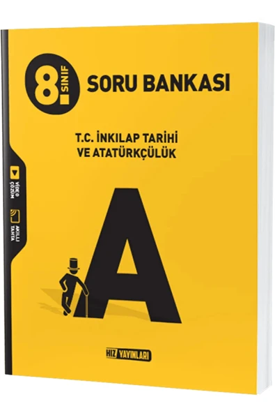 Hız Yayınları 8. Sınıf T.C. İnkılap Tarihi ve Atatürkçülük Soru Bankası / Kolektif / Hız Yayınları / 9786258394382 ürün görseli
