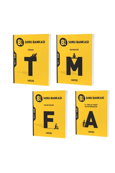 Hız Yayınları Yayınları 8. Sınıf Türkçe Matematik Fen Bilimleri Ve Sosyal Bilgiler Soru Bankası Seti ürün görseli