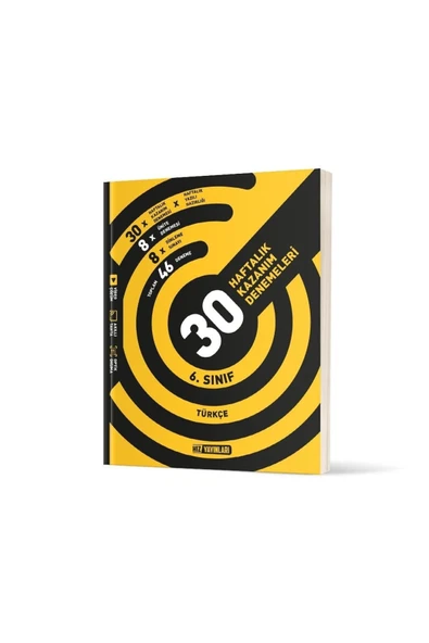 Hız Yayınları 6. Sınıf Matematik - Türkçe - Fen - Sosyal 30 Haftalık Deneme Seti - 5