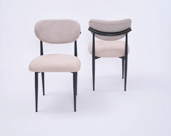 Anka Sis Gri Polo Lak Panel Mutfak Masa Sandalye Takımı 80x120 - Resim 2