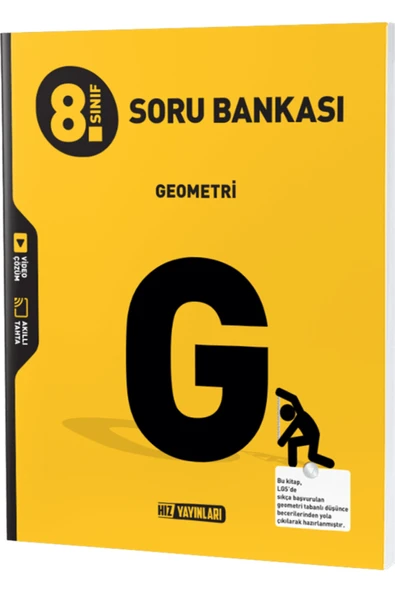 Hız Yayınları 8.sınıf Geometri Soru Bankası ürün görseli
