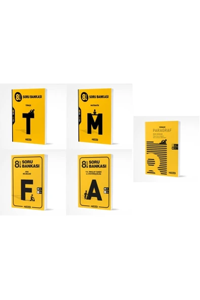 Hız Yayınları 8. Sınıf Lgs Matematik Fen Türkçe Inkılap Paragraf Soru Seti Yeni 2022 ürün görseli