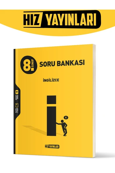 Hız Yayınları 8.sınıf Yeni Nesil Ingilizce Soru Bankası ürün görseli