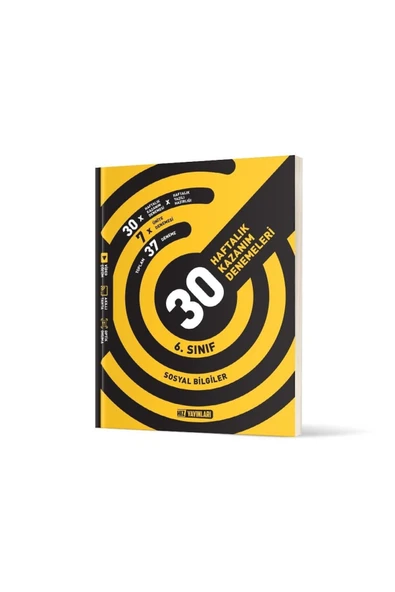 Hız Yayınları 6. Sınıf Matematik - Türkçe - Fen - Sosyal 30 Haftalık Deneme Seti - 4
