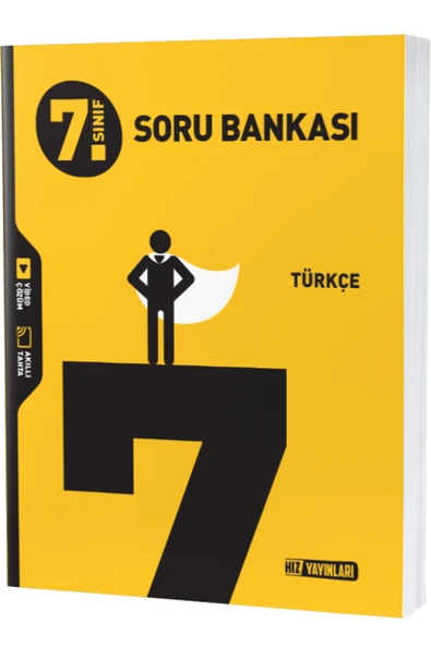 Hız Yayınları 7.sınıf Türkçe Soru Bankası ürün görseli