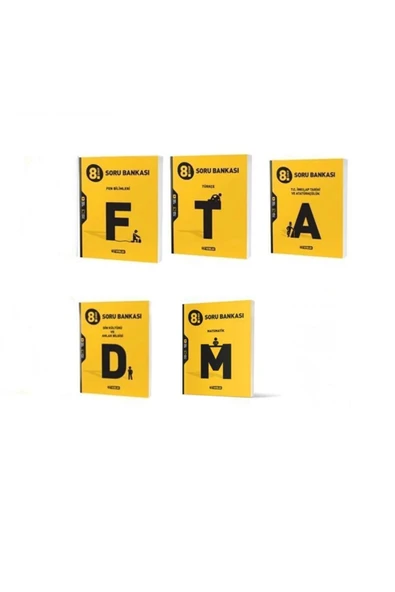 Hız Yayınları 8. Sınıf Lgs Tüm Dersler Soru Bankası Seti 2023 Son Baskı 5 Kitap ürün görseli