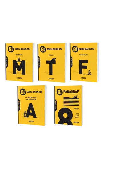 Hız Yayınları Hız Lgs 2023 8. Sınıf Matematik Türkçe Fen Inkılap Tarihi Paragraf Soru Seti 5 Kitap ürün görseli