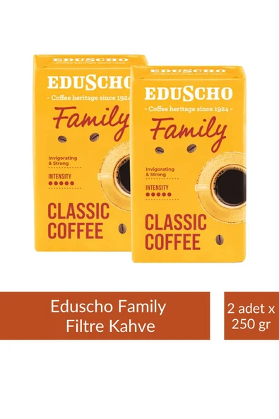 Tchibo Edusho Family Classic Filtre 250 gr x 2 Adet ürün görseli