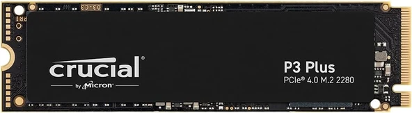 Crucial P3 Plus 4TB SSD m.2 NVMe PCIe 4800-4100MB/s 2280 PCIe Gen3 CT4000P3PSSD8 - 1