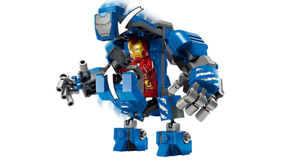 LEGO Marvel Iron Man'in Laboratuvarı Zırh Salonu 76315 - Resim 6