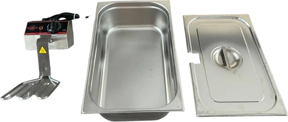 Cemko Çubukta Patates Küvet Kapak Fritöz Tam Seti ürün görseli