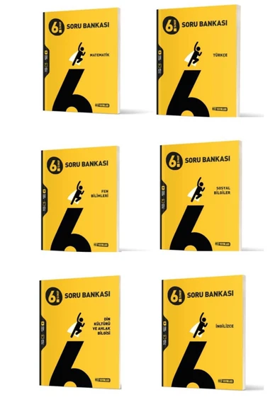 Hız Yayınları Hız 6.sınıf Türkçe Matematik Fen Sosyal İngilizce Din Soru Bankası 2023 2024 ürün görseli