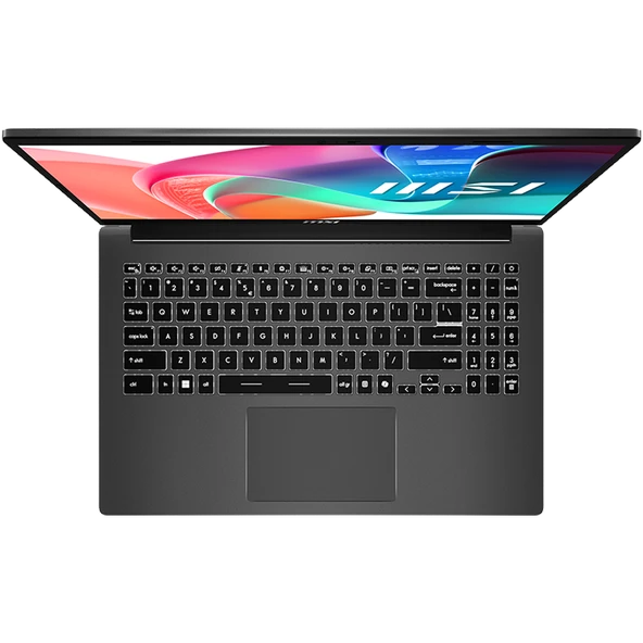 MSI MODERN 15 F13MG-631XTR i5-1334U 8GB DDR4 512GB SSD 15.6" FHD DOS Notebook - Resim 2