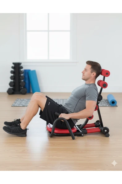 Hepitop Rocket Pro Mekik ve Karın Kası Güçlendirme Aleti - Ev Tipi Profesyonel Fitness - 1