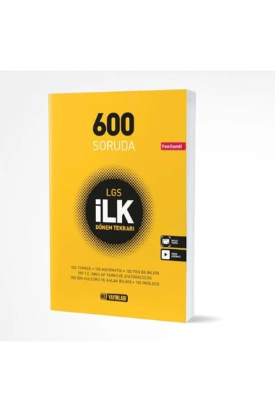 Hız Yayınları Hız Yayınlar Lgs 8.sınıf 600 Soruda Ilk Dönem Genel Tekrar Kamp Kitabı - Resim 2
