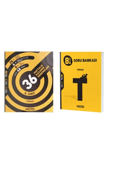 Hız Yayınları Hız Yayınları 8. Sınıf Türkçe Soru Bankası ve 36 haftalık kazanım deneme 2024-2025 ürün görseli