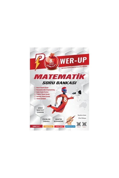 Nartest Yayınları Nartest 8.sınıf Power-up Matematik Soru Bankası ürün görseli