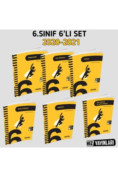 Hız Yayınları 6,sınıf Hız Yayınları 6'lı Set ürün görseli