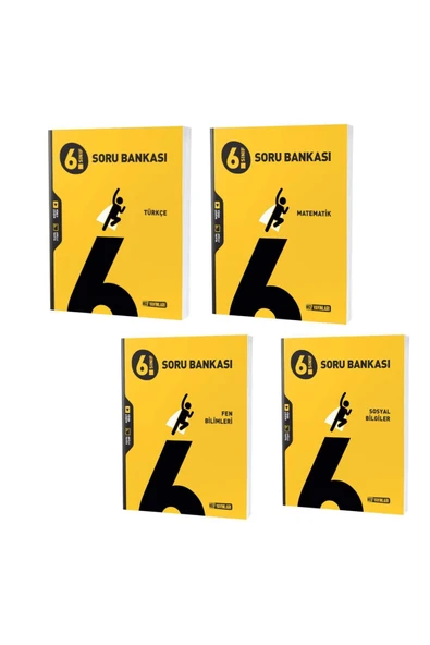 Hız Yayınları Yayınları 6. Sınıf Türkçe Matematik Fen Bilimleri Ve Sosyal Bilgiler Soru Bankası Seti ürün görseli