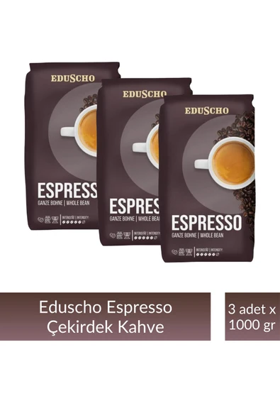 Tchibo Eduscho Professional Espresso Çekirdek 1 KG x 3 Adet ürün görseli