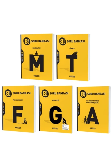 Hız Yayınları Hız Lgs 2023 8. Sınıf Matematik + Geometri + Türkçe + Fen + Ingilizce Soru Seti 5 Kitap ürün görseli