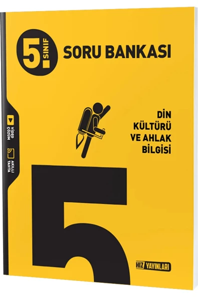 Hız Yayınları 5. Sınıf Din Kültürü ve Ahlak Bilgisi Soru Bankası / Kolektif / Hız Yayınları / 9786258394559 ürün görseli