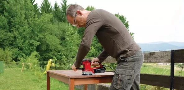 Einhell TE RS 40 E Eksantrik Zımpara 400 Watt - Resim 2