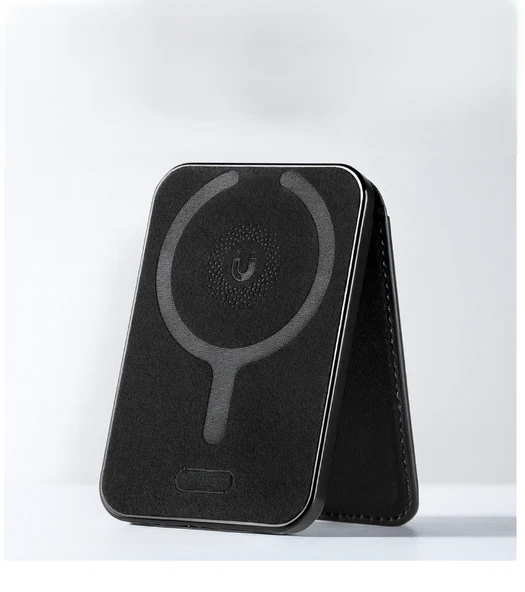 ÜSKÜDAR İLETİŞİM LP04 AirTag Özellikli Katlanır Magsafe Uyumlu Stant Olma       Özellikli Kart Giriş Mıknatıslı Kartlık - Resim 4