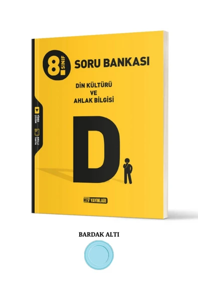 Hız Yayınları HIZ YAYINLARI LGS 8. SINIF DİN KÜLTÜRÜ ve AHLAK BİLGİSİ SORU BANKASI ürün görseli