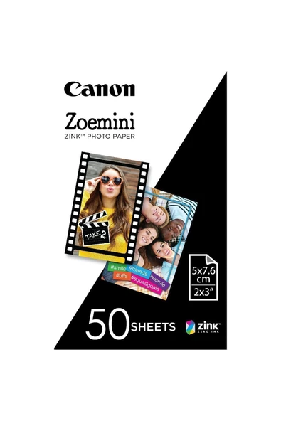 Canon Zp-2030/50 Zink Paper 50'lik Fotoğraf Kağıdı ürün görseli