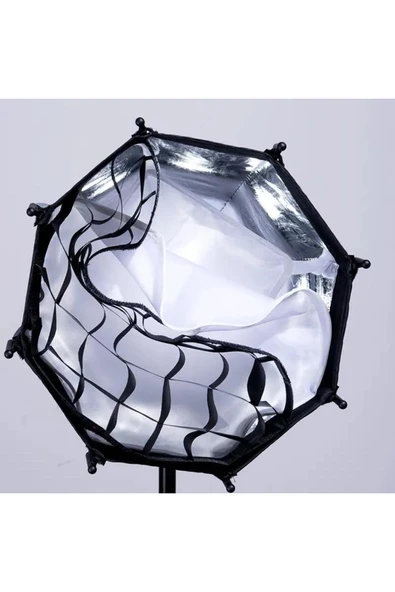 ulanzi AS-D30 30cm Mini Bowens Montajlı ve Izgaralı Sekizgen Softbox - Resim 3