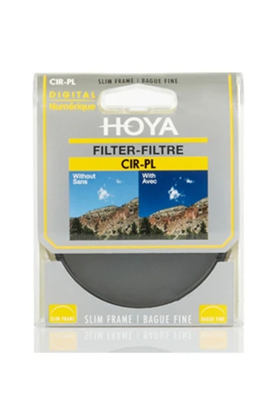 Hoya 55mm CPL (Circular Polarize) Slim Filtre ürün görseli