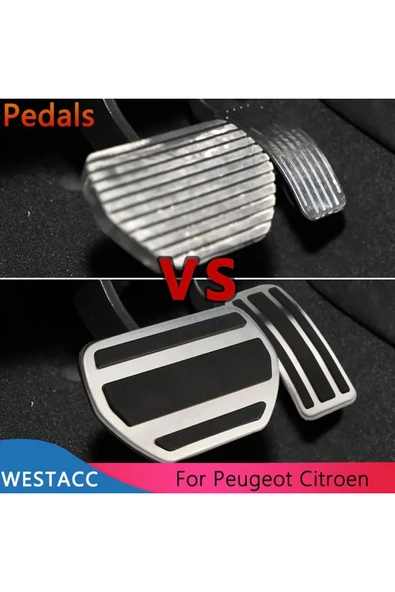 YıldızTuning Citroen C4 C4L C3 Aircross DS3 Otomatik Pedal Seti - 3