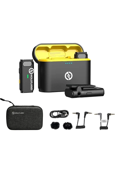 HollyLand Lark M1 Profesyonel Wireless Mikrofon Seti - Resim 2