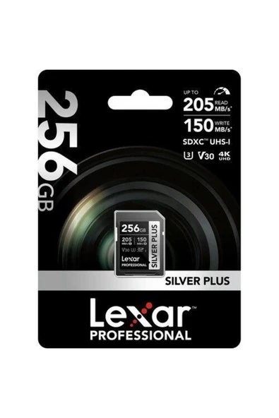 Lexar Professional 256gb 205 Mb/s Silver Plus Sd Hafıza Kartı - 4