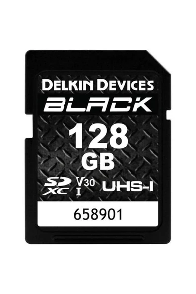 Delkin Devices 128GB Black UHS-I SDXC Hafıza Kartı ürün görseli