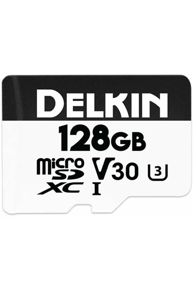 Delkin Devices 128GB Hyperspeed UHS-I MicroSDXC Hafıza Kartı ürün görseli