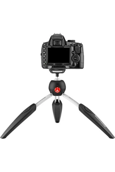 Manfrotto Mt Pixi Evo Mini Tripod Siyah - Resim 4