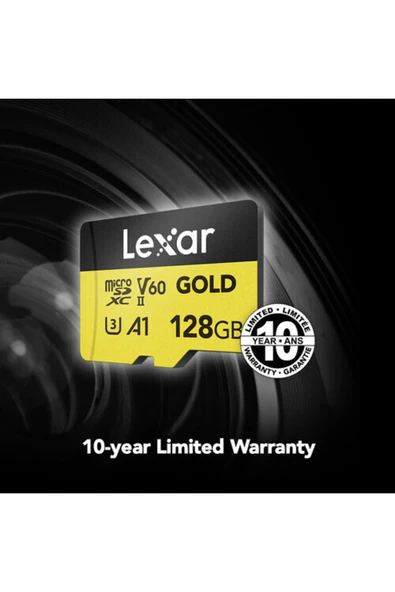 Lexar Professional 128gb 280 Mb/s Gold Micro Sd Hafıza Kartı - 5