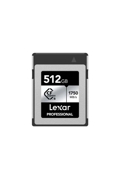 Lexar 512GB Professional CFexpress Type B Card Silver Series  LCXEXSL512G-RNENG - 1