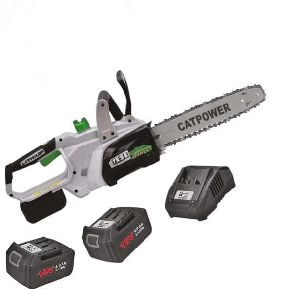 Cat Power 2096 Çift Akülü 4 Ah Ağaç Kesme Makinesi ürün görseli 1