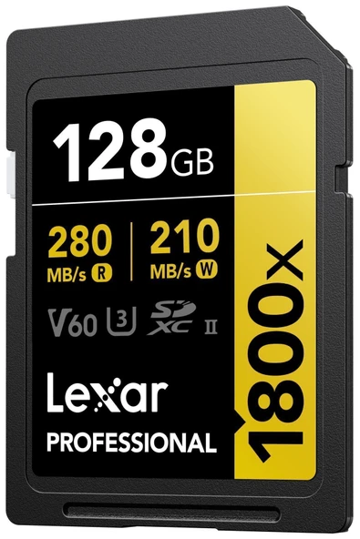 Lexar 128gb Gold Series 1800x Uhs-ıı Sdxc Hafıza Kartı 270mbs - Resim 4