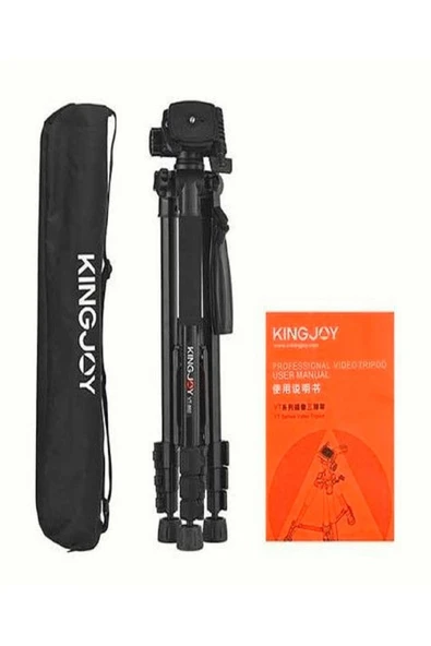 Kingjoy VT-860S Profesyonel Tripod - Resim 2