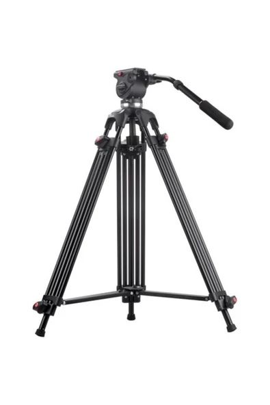 Jieyang JY0606B Video Tripod 185CM 0606 Kafa ile ürün görseli