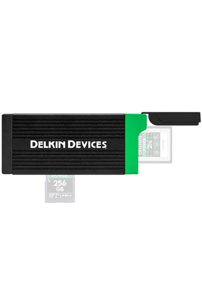 Delkin Devices Delkin CFexpress B Tipi Kart ve SD UHS-II Hafıza Kartı Okuyucu - Resim 3